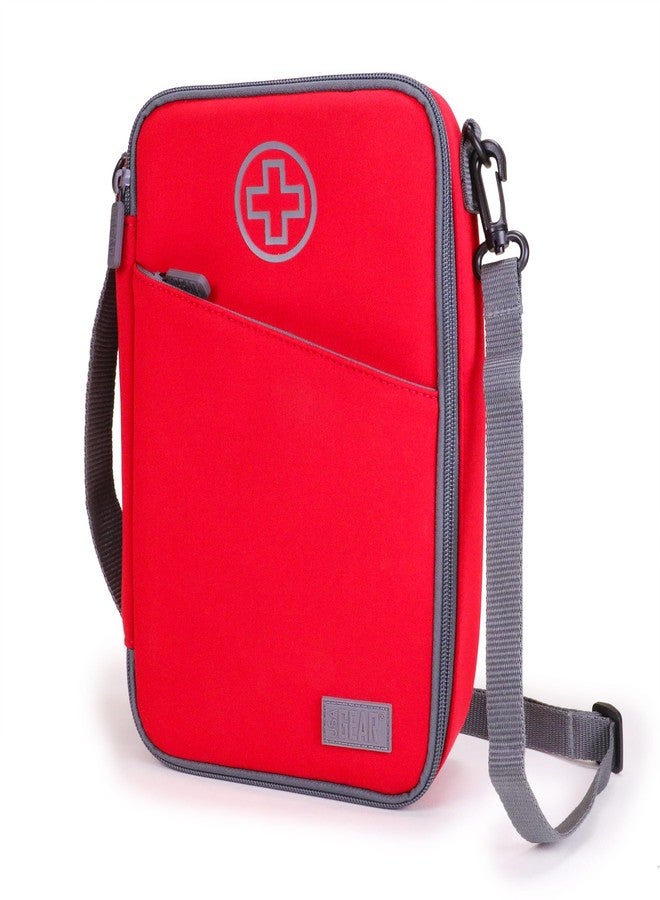 USA GEAR Travel Bag for Medicine Bottles - Insulated Medical Carry Case with Shoulder Strap, Store Medicine Bottles, Pill Bottles, Ice Packs, & More Medical Supplies (Bag Only) - Image 1